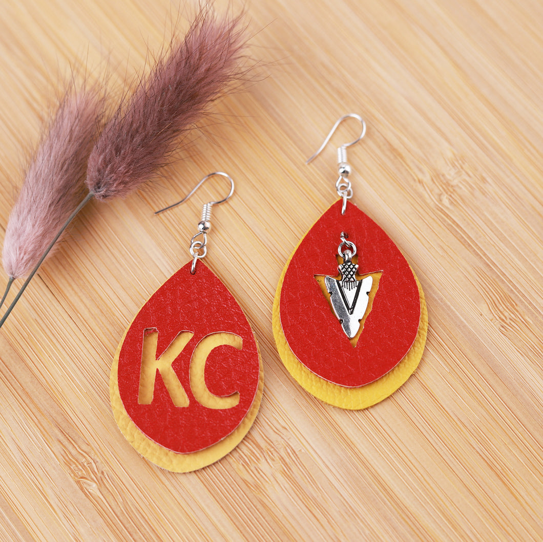 Red and Yellow KC with Arrowhead