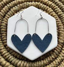 Load image into Gallery viewer, Navy Blue Hearts
