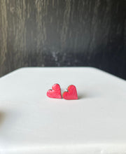 Load image into Gallery viewer, Mini Red Heart Studs
